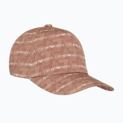Czapka z daszkiem damska EA7 Emporio Armani Train Graphic Series. Brązowe czapki z daszkiem damskie EA7 Emporio Armani, bez wzorów, z bawełny. Za 229.99 zł.