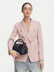 Guess Torebka Juliet Mini HWQG24 56710 Granatowy. Niebieskie torebki klasyczne damskie Guess, z aplikacjami, ze skóry, bez dodatków. Za 544.99 zł.