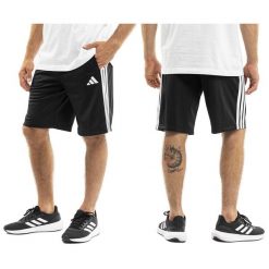 Spodenki treningowe męskie adidas. Zielone szorty męskie Adidas, bez kołnierzyka. Za 128.99 zł.