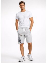 Geographical Norway Bermudy dresowe "Parithe" w kolorze szarym rozmiar: S. Szare szorty męskie Geographical Norway, bez wzorów, z dresówki. Za 82.99 zł.