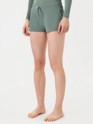 Banana Moon Szorty plażowe Tiwi Print Zielony Regular Fit. Zielone szorty damskie Banana Moon, bez wzorów, z syntetyku. Za 189.99 zł.