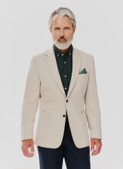 PAKO LORENTE – Casualowa marynarka męska w kolorze. Brązowe marynarki męskie Pako Lorente, bez wzorów, z dzianiny. Za 399.99 zł.