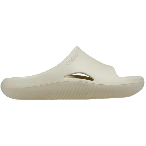 Klapki męskie Crocs Mellow Recovery Slide. Brązowe klapki i japonki męskie Crocs, z materiału. Za 297.00 zł.