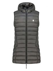 Geographical Norway Kamizelka pikowana "Vatikotal" w kolorze antracytowym rozmiar: S. Czarne kamizelki damskie Geographical Norway, s. Za 191.42 zł.