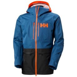 Kurtka narciarska Helly Hansen Elevation Infinity 3.0. Niebieskie kurtki narciarskie i snowboardowe damskie Helly Hansen, l, bez wzorów, z dzianiny, bez kaptura, narciarskie. Za 2,963.00 zł.