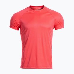 Koszulka do biegania męska Joma R-Night Iconic. Czerwone t-shirty sportowe męskie Joma, na lato, m, z materiału, bez ramiączek, do biegania. Za 129.99 zł.