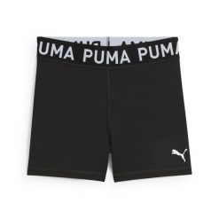 Damskie obcisłe szorty PUMA STRONG 3" PUMA. Czarne szorty damskie Puma, bez wzorów, sportowe. Za 129.00 zł.