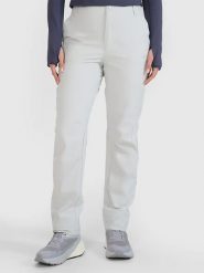 4F Spodnie trekkingowe w kolorze szarym rozmiar: XS. Szare spodnie dresowe damskie 4f, xs, bez wzorów, z materiału. Za 95.92 zł.