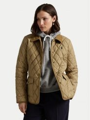 Polo Ralph Lauren Kurtka przejściowa 211965336004 Beżowy Straight Fit. Brązowe kurtki damskie Polo Ralph Lauren, s, bez wzorów, z syntetyku, bez kaptura. Za 1,569.00 zł.