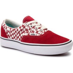 Tenisówki VANS - Comfycush Era VN0A3WM9V9Z1 (Tear Check)Rcgn Rd/Trwht. Białe trampki i tenisówki męskie Vans, bez wzorów, z gumy, bez zapięcia. Za 339.00 zł.