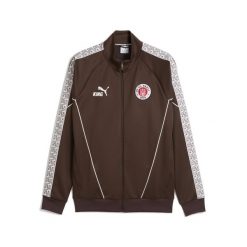 Męska kurtka FC St. Pauli KING Anthem PUMA Espresso Brown White. Białe kurtki treningowe męskie Puma, m, bez wzorów, do biegania. Za 399.00 zł.