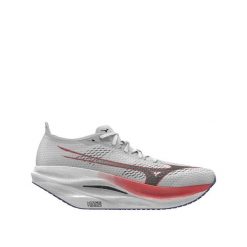 Buty biegowe Mizuno Wave Rebellion Pro 3 Blanc/Baritone Blue/Fiery Coral. Białe obuwie do biegania damskie Mizuno, mizuno wave. Za 619.99 zł.