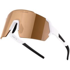 Okulary rowerowe dla dorosłych przeciwsłoneczne Force Electra. Białe okulary przeciwsłoneczne męskie FORCE. Za 249.00 zł.