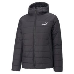 Kurtka męska Puma ESS PADDED. Czarne kurtki treningowe męskie Puma, m, bez wzorów, do biegania. Za 369.00 zł.