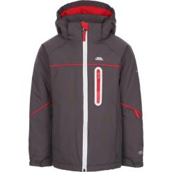 Trespass Wilson - Męska kurtka narciarska Ciemnoszara. Czarne kurtki męskie Trespass, m, bez wzorów, z puchu, bez kaptura. Za 251.40 zł.