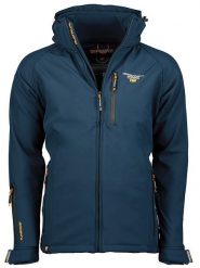 Geographical Norway Kurtka softshellowa "Taboo" w kolorze niebieskim rozmiar: XXL. Niebieskie kurtki outdoor męskie Geographical Norway, xxl, bez wzorów, bez kaptura. Za 180.06 zł.