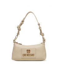 LOVE MOSCHINO Torebka JC4241PP0OKC0110 Kremowy. Białe torebki klasyczne damskie Love Moschino, bez wzorów, ze skóry, bez dodatków. Za 709.99 zł.