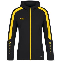 Damska bluza dresowa z kapturem Jako Power. Czarne bluzy z kapturem damskie Jako, z dresówki. Za 350.00 zł.