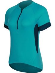 Protective Koszulka kolarska "Heart and Mind" w kolorze turkusowym rozmiar: 44. Niebieskie bluzki sportowe damskie Protective, s, bez wzorów, z materiału, bez ramiączek. Za 74.46 zł.