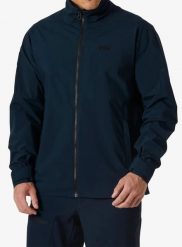 Kurtka przeciwdeszczowa męska Helly Hansen HP Racing Jacket 2.0. Niebieskie kurtki męskie Helly Hansen, l, bez wzorów, z materiału, sportowe, bez kaptura. Za 725.65 zł.