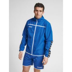 Kurtka Hummel hmlAUTHENTIC Training. Niebieskie kurtki męskie HUMMEL, xl, bez wzorów, sportowe, bez kaptura. W wyprzedaży za 230.45 zł.