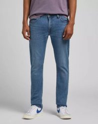 LEE LUKE MĘSKIE SPODNIE JEANSOWE LIGHT WORN L719CAVY 112319915. Spodnie materiałowe męskie Lee, bez wzorów, z jeansu. Za 239.99 zł.