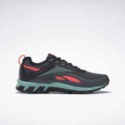 Buty męskie sportowe Reebok RIDGERIDER 6.0. Czarne buty sportowe na co dzień męskie Reebok, z materiału, bez zapięcia. Za 197.40 zł.