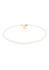 Elli Damski Choker Trend z perłami muszlową w srebrze próby 925 Sterling Silver Naszyjniki 1 ct. Szare naszyjniki damskie Elli, srebrne. Za 283.99 zł.