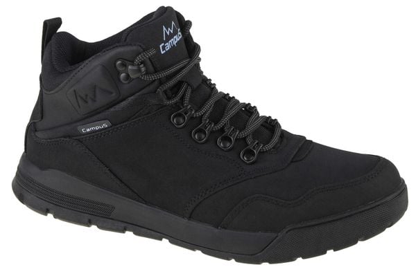 Buty Męskie Campus CORNO MEN'S SHOES. Czarne buty trekkingowe męskie Campus, na jesień, z materiału, bez zapięcia, trekkingowe. Za 195.99 zł.