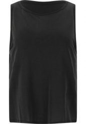 Damski tank top Athlecia Haze. Czarne topy sportowe damskie Athlecia, l, bez wzorów, z materiału, bez ramiączek. Za 137.50 zł.