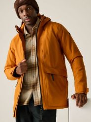 Regatta Kurtka przejściowa "Balaton" w kolorze pomarańczowym rozmiar: L. Pomarańczowe kurtki męskie Regatta, l, bez wzorów, bez kaptura. Za 297.26 zł.