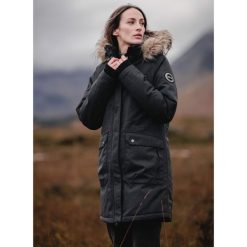 Dlx Dana- Damska kurtka puchowa Dlx Czarny Marl. Brązowe kurtki damskie DLX, bez wzorów, z puchu, bez kaptura. Za 932.99 zł.
