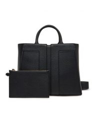 Elisabetta Franchi Torebka BS-07A-51E2-V500 Czarny. Czarne torebki klasyczne damskie Elisabetta Franchi, bez wzorów, ze skóry, bez dodatków. Za 1,339.00 zł.