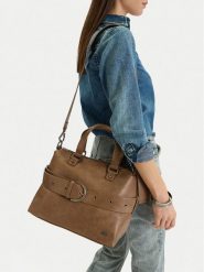 G-Star Raw Torebka EO-LDA8819 Brązowy. Brązowe torebki klasyczne damskie G-Star Raw, bez wzorów, z materiału, bez dodatków. Za 249.99 zł.