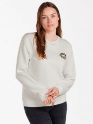 KEY LARGO Bluza "Kiss" w kolorze białym rozmiar: L. Brązowe bluzy bez kaptura damskie KEY LARGO, l. Za 127.65 zł.