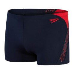 Spodenki kąpielówki męskie Speedo HyperBoom. Czerwone kąpielówki męskie Speedo, l, bez wzorów, z materiału, na fitness i siłownię. Za 79.99 zł.