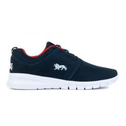Buty Lonsdale Sivas 2 ZLMA505 NAVY/RED niebieskie. Niebieskie buty sportowe na co dzień męskie z gumy, bez zapięcia. Za 210.90 zł.