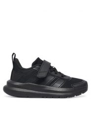 Adidas Sneakersy Tensaur Run 4.0 Shoes Children KJ6691 Czarny. Czarne trampki i tenisówki chłopięce Adidas, bez wzorów, z materiału, bez zapięcia. Za 169.99 zł.