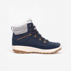 Second Life - Buty turystyczne damskie Quechua NH900 skóra... - Stan Doskonały. Brązowe obuwie trekkingowe damskie QUECHUA, na zimę. Za 237.99 zł.
