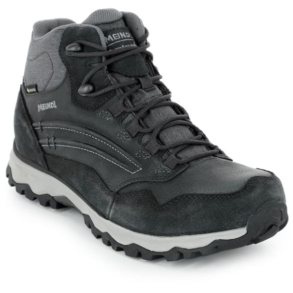 Buty MEINDL Terni Mid GTX. Niebieskie buty trekkingowe męskie MEINDL, bez zapięcia, trekkingowe. Za 859.00 zł.