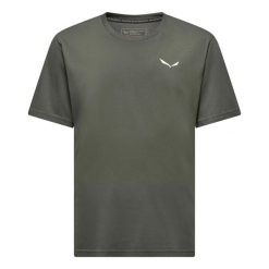 T-shirt Salewa Eagle Vocab. Czarne t-shirty męskie Salewa, m, bez wzorów, z bawełny, bez kołnierzyka. Za 240.50 zł.