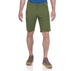 Spodenki trekkingowe męskie Schöffel Folkstone. Zielone szorty męskie Schöffel, bez kołnierzyka. Za 359.99 zł.