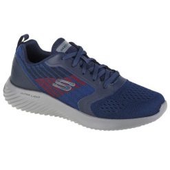 Buty sportowe Sneakersy męskie, Skechers Bounder Verkona. Czarne buty sportowe na co dzień męskie Skechers, bez zapięcia, trekkingowe. Za 279.99 zł.