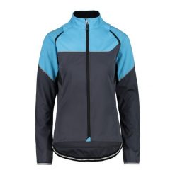 Kurtka damska z odpinanym rękawem CMP. Niebieskie kurtki damskie CMP, bez wzorów, z softshellu, bez kaptura. Za 435.50 zł.