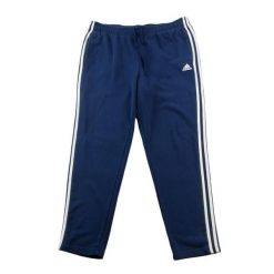 Second life - Spodnie dresowe męskie tapered granatowe - Stan dobry. Niebieskie spodnie sportowe męskie Adidas, z dresówki. Za 122.16 zł.
