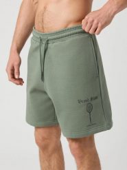 Bjorn_borg ACE OVERSIZED SHORTS męskie AGAVE GREEN. Zielone szorty męskie Björn Borg, bez wzorów. Za 346.00 zł.