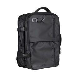 Dlx Rados - Rozszerzany plecak podróżny Dlx, czarny. Czarne plecaki damskie DLX, bez wzorów. Za 333.99 zł.