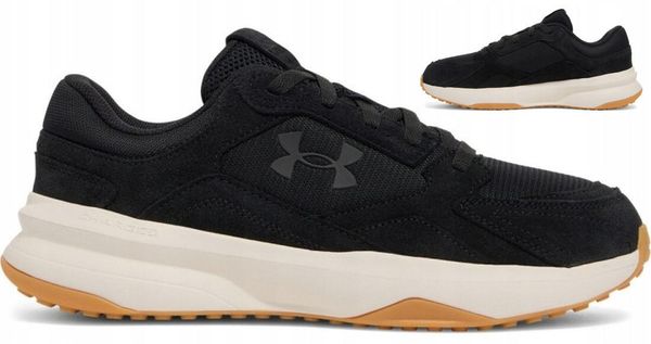 Buty sportowe męskie Under Armour Edge Suede. Czarne buty fitness męskie Under Armour. Za 180.99 zł.