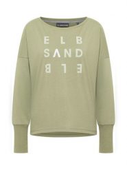ELBSAND Bluza "Ingiara" w kolorze zielonym rozmiar: S. Zielone bluzy bez kaptura damskie ELBSAND, s. Za 114.95 zł.