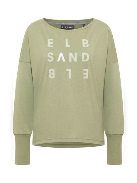 ELBSAND Bluza "Ingiara" w kolorze zielonym rozmiar: S. Zielone bluzy bez kaptura damskie ELBSAND, s. Za 114.95 zł.